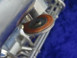 Leblanc Extended Range Paperclip Metal Contra Alto Clarinet Serial #519 Leblanc Extended Range Paperclip Metal Contra Alto Clarinet Serial #519