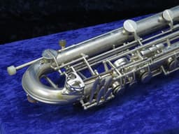 Leblanc Extended Range Paperclip Metal Contra Alto Clarinet Serial #519 Leblanc Extended Range Paperclip Metal Contra Alto Clarinet Serial #519
