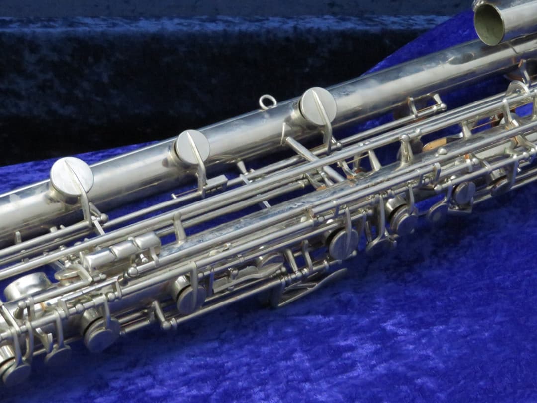 Leblanc Extended Range Paperclip Metal Contra Alto Clarinet Serial #519