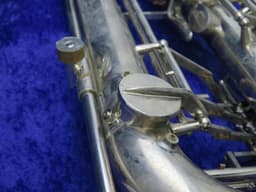 Leblanc Extended Range Paperclip Metal Contra Alto Clarinet Serial #519 Leblanc Extended Range Paperclip Metal Contra Alto Clarinet Serial #519