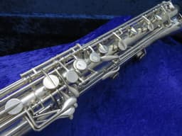 Leblanc Extended Range Paperclip Metal Contra Alto Clarinet Serial #519 Leblanc Extended Range Paperclip Metal Contra Alto Clarinet Serial #519