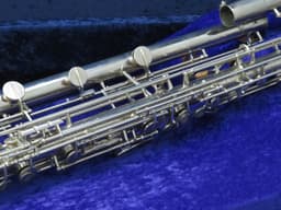 Leblanc Extended Range Paperclip Metal Contra Alto Clarinet Serial #312 Leblanc Extended Range Paperclip Metal Contra Alto Clarinet Serial #312
