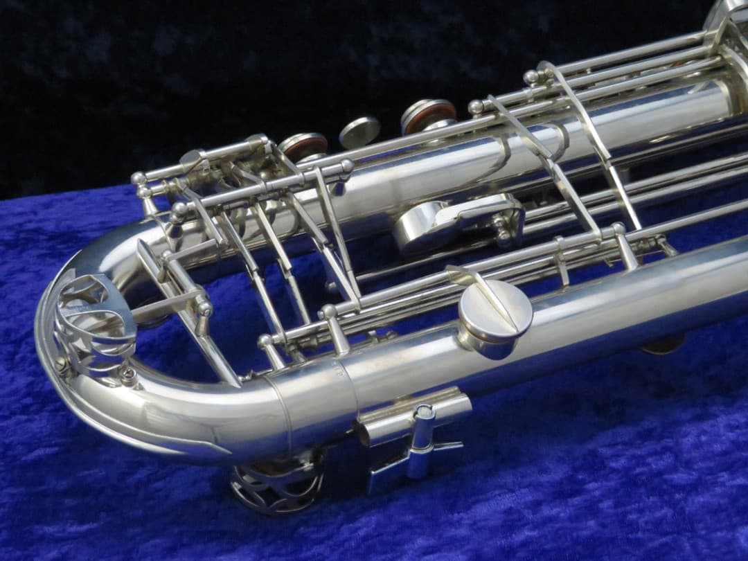 Leblanc Extended Range Paperclip Metal Contra Alto Clarinet Serial #312