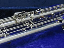 Leblanc Extended Range Paperclip Metal Contra Alto Clarinet Serial #312 Leblanc Extended Range Paperclip Metal Contra Alto Clarinet Serial #312