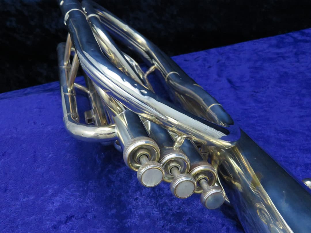 Yamaha YBH301S Junior 3 Valve Silver Baritone Horn Serial #001022