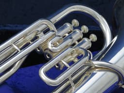 Yamaha YEP201 3 Valve Silver Euphonium Serial #308512 Yamaha YEP201 3 Valve Silver Euphonium Serial #308512