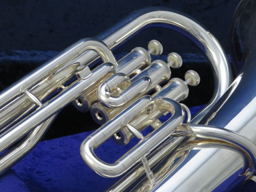 Yamaha YEP201 3 Valve Silver Euphonium Serial #308512 Yamaha YEP201 3 Valve Silver Euphonium Serial #308512