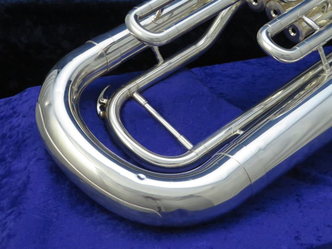 Yamaha YEP201 3 Valve Silver Euphonium Serial #308512