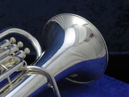 Yamaha YEP201 3 Valve Silver Euphonium Serial #308512 Yamaha YEP201 3 Valve Silver Euphonium Serial #308512