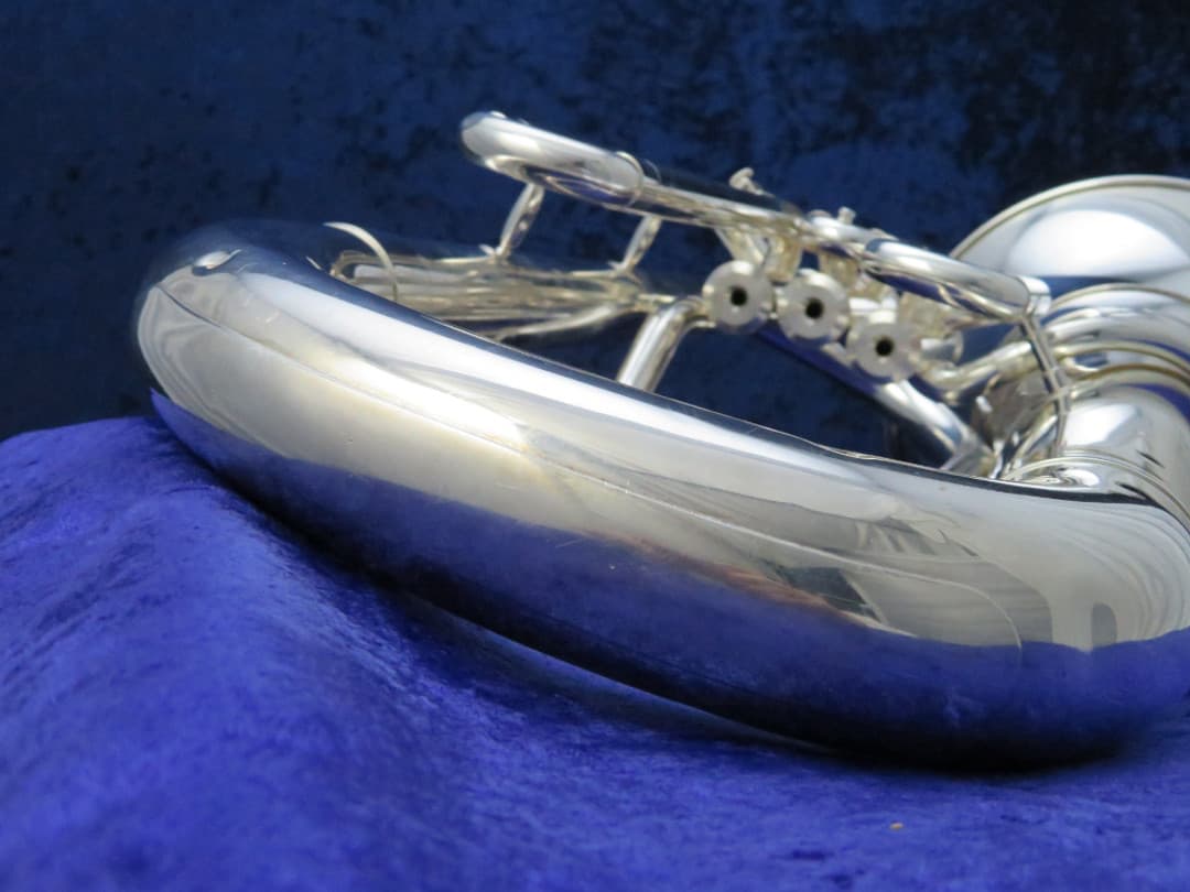 Yamaha YEP201 3 Valve Silver Euphonium Serial #308512