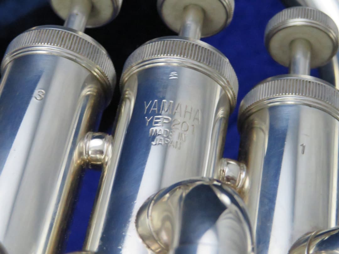 Yamaha YEP201 3 Valve Silver Euphonium Serial #308512