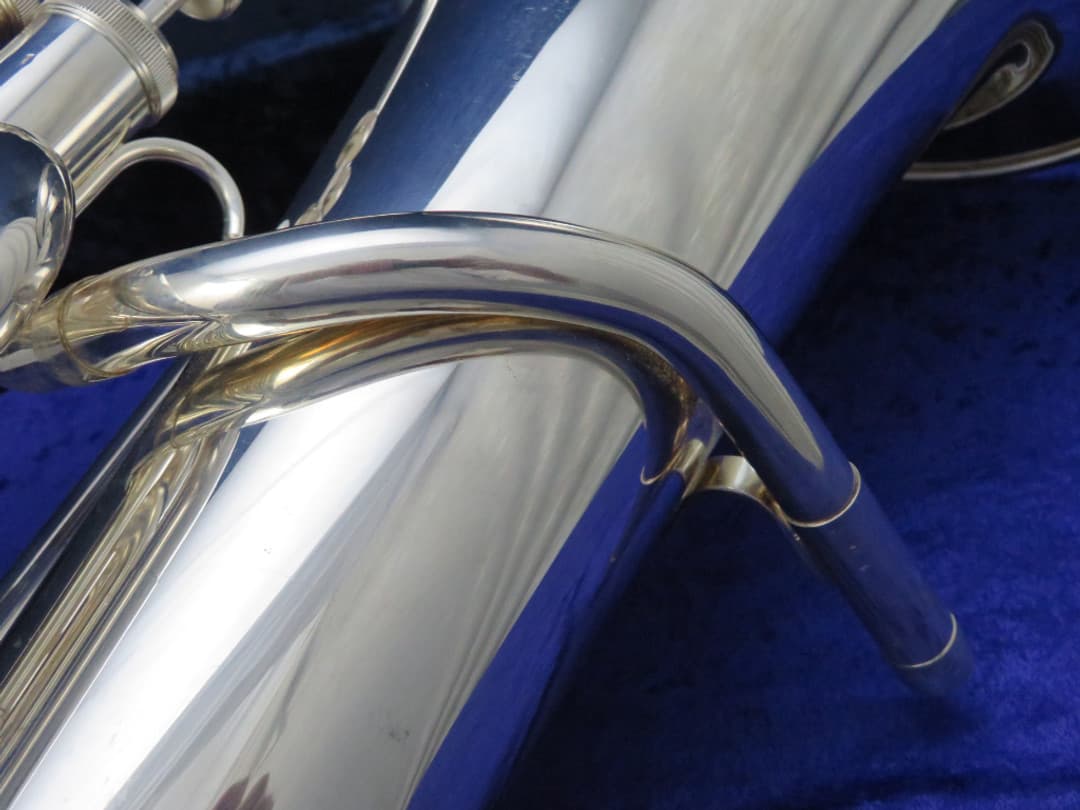 Yamaha YEP201 3 Valve Silver Euphonium Serial #308512