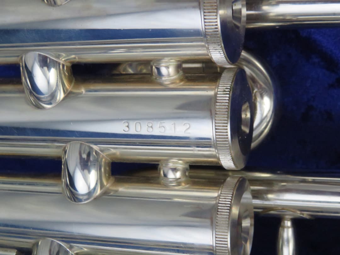 Yamaha YEP201 3 Valve Silver Euphonium Serial #308512