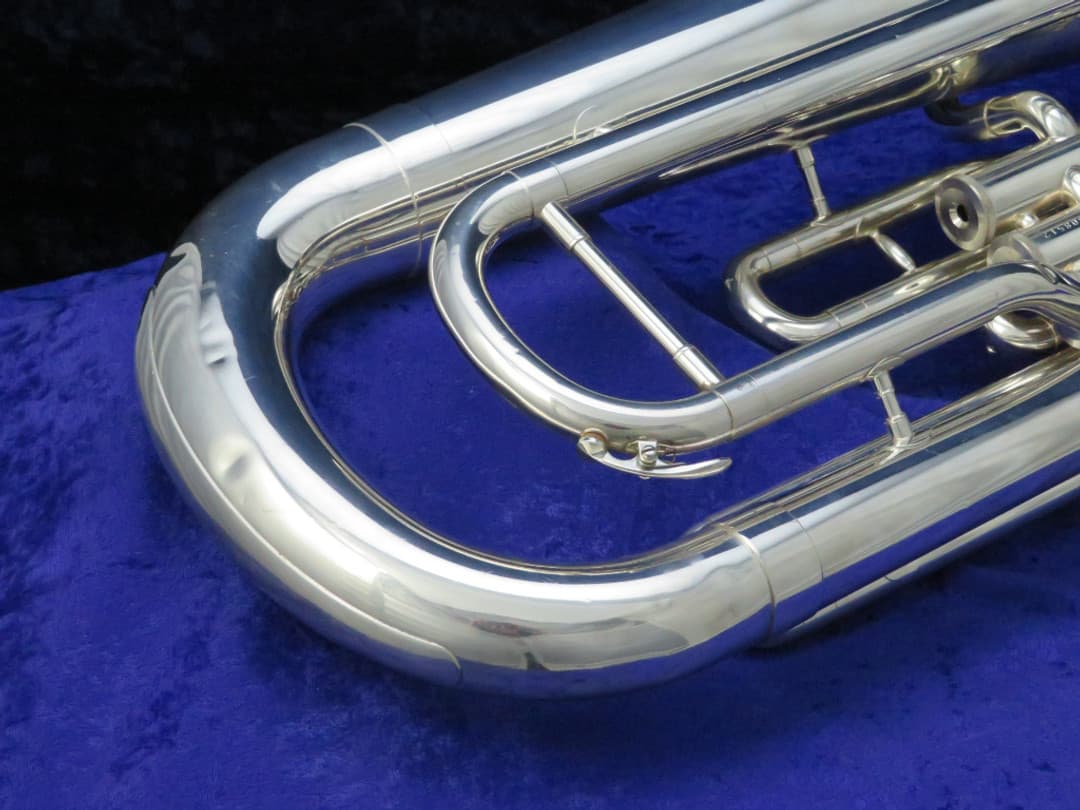 Yamaha YEP201 3 Valve Silver Euphonium Serial #308512