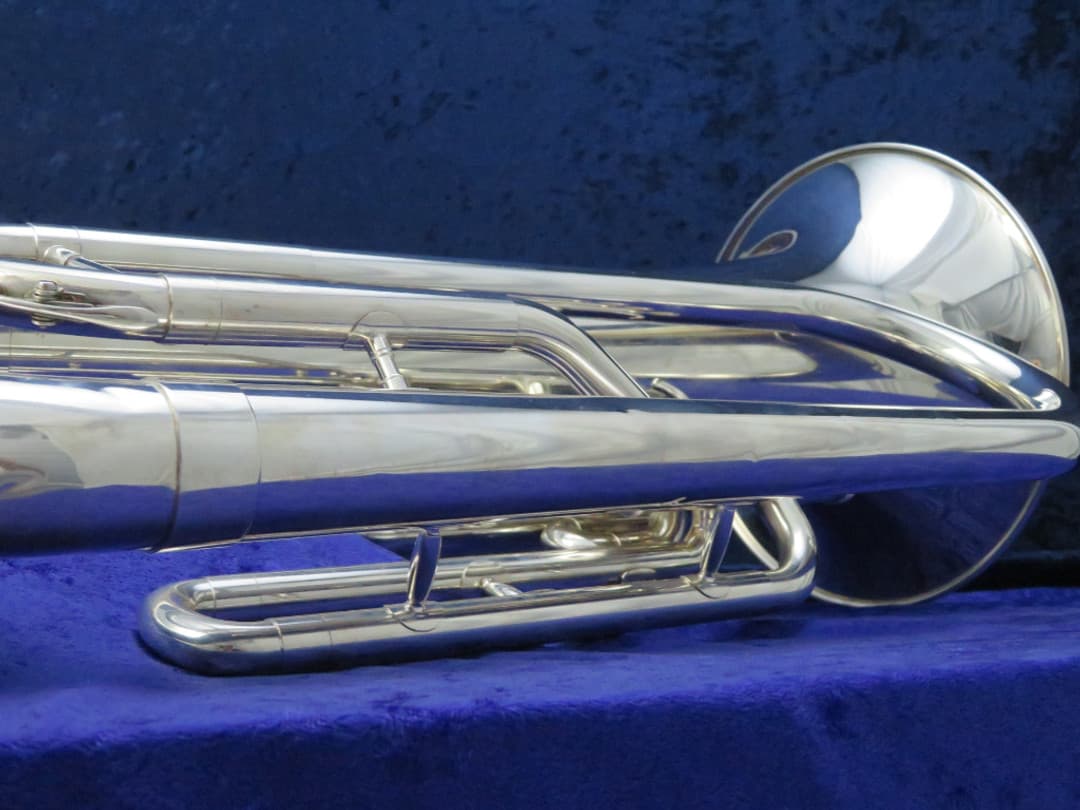 Yamaha YEP201 3 Valve Silver Euphonium Serial #308512