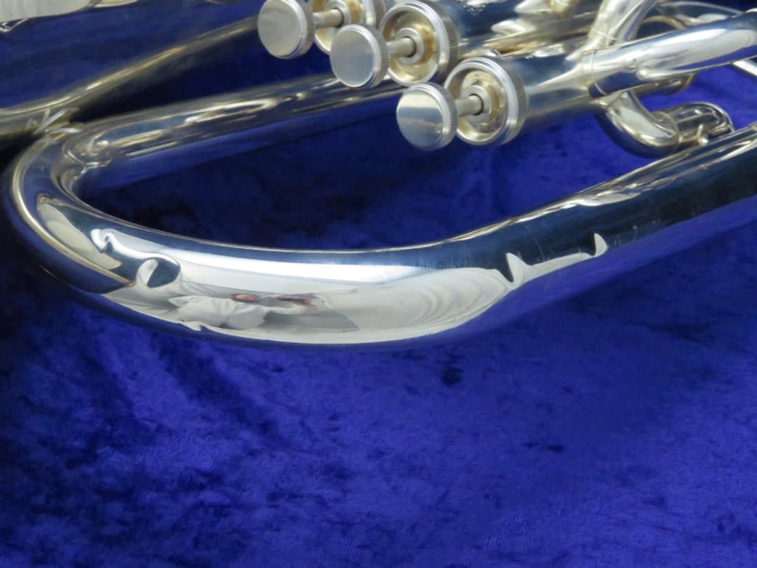 Yamaha YEP201 3 Valve Silver Euphonium Serial #308512