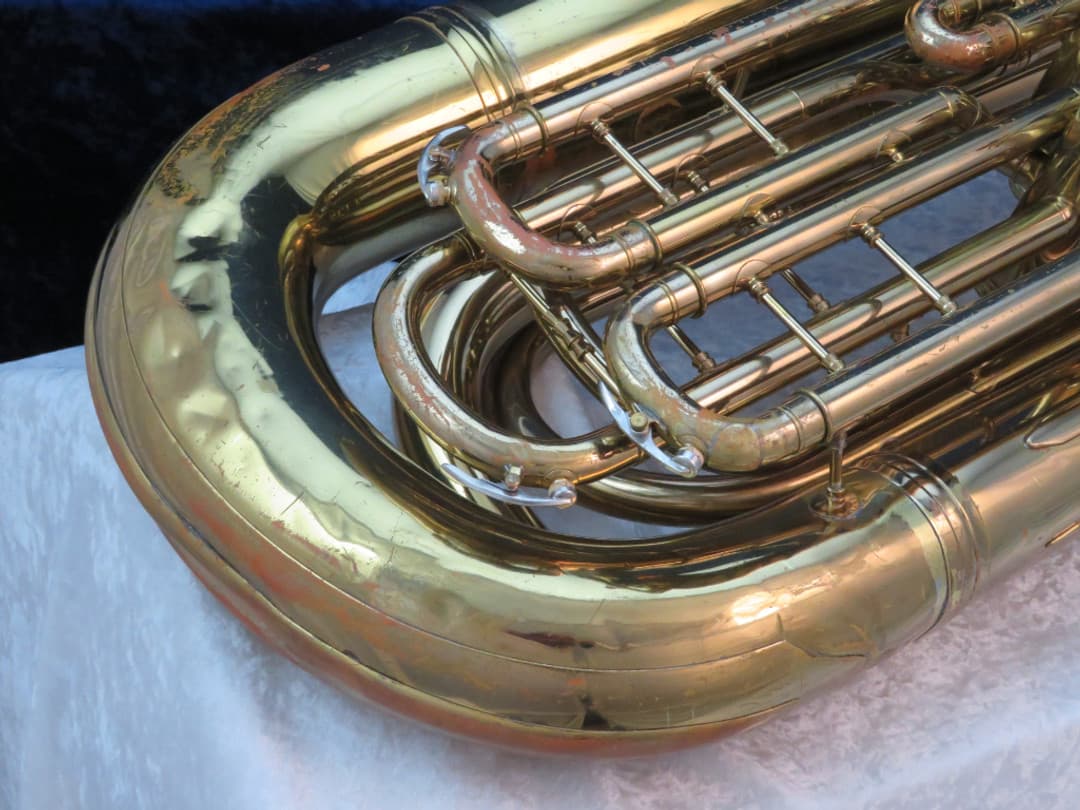 Conn BBb 5J 4 Valve Bell Up Piston Tuba Ser#402598