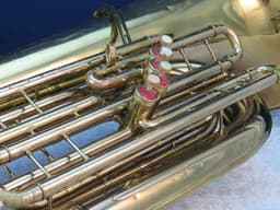 Conn BBb 5J 4 Valve Bell Up Piston Tuba Ser#402598 Conn BBb 5J 4 Valve Bell Up Piston Tuba Ser#402598
