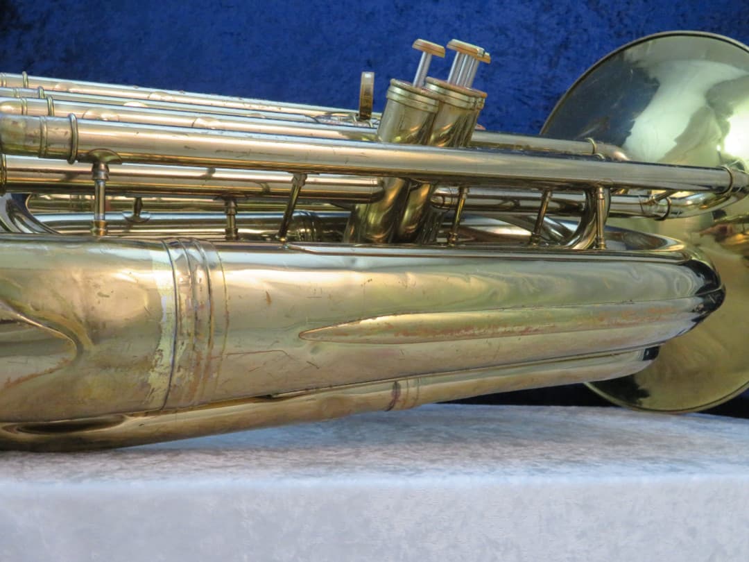 Conn BBb 5J 4 Valve Bell Up Piston Tuba Ser#402598