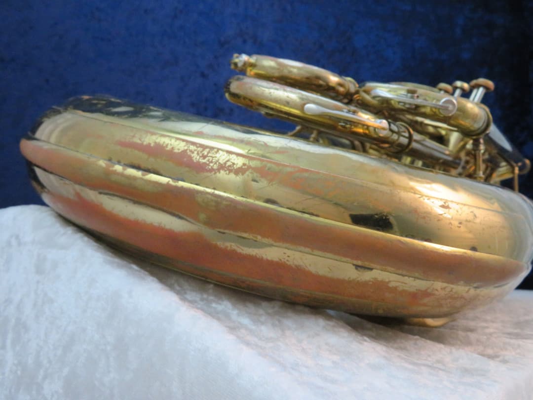 Conn BBb 5J 4 Valve Bell Up Piston Tuba Ser#402598