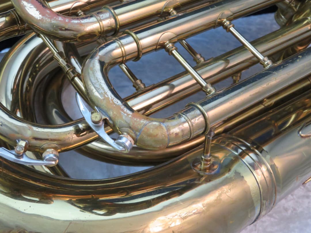 Conn BBb 5J 4 Valve Bell Up Piston Tuba Ser#402598