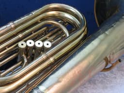 Conn BBb 5J 4 Valve Bell Up Piston Tuba Ser#402598 Conn BBb 5J 4 Valve Bell Up Piston Tuba Ser#402598