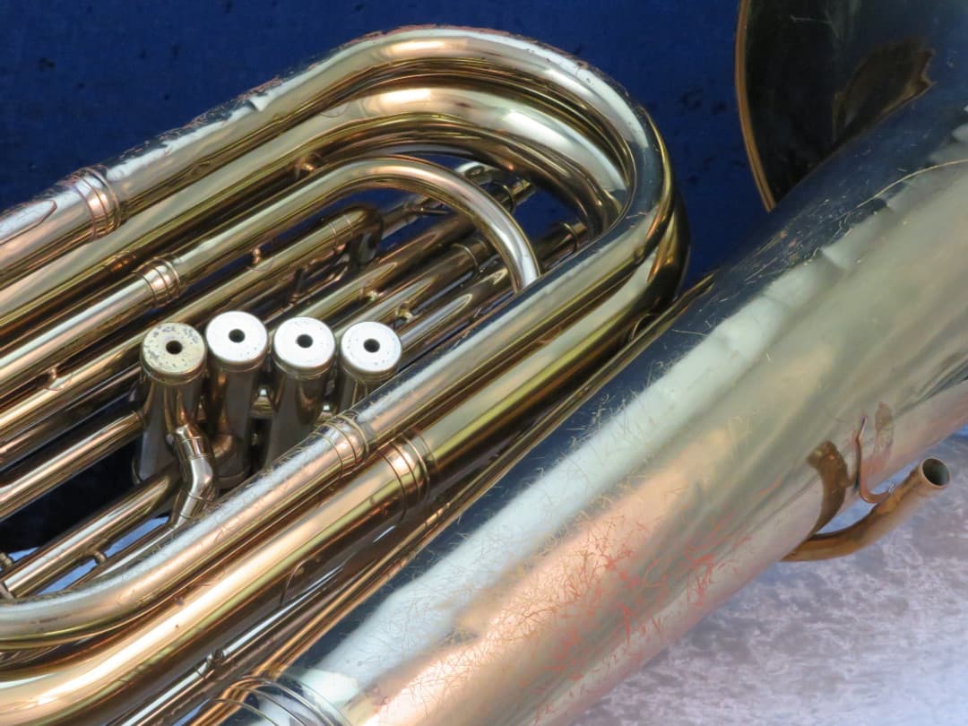 Conn BBb 5J 4 Valve Bell Up Piston Tuba Ser#402598