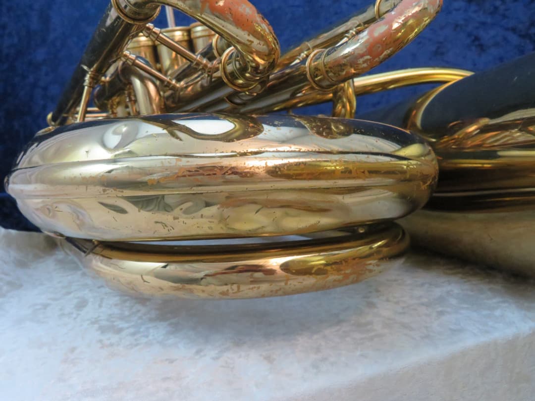 Conn BBb 5J 4 Valve Bell Up Piston Tuba Ser#402598