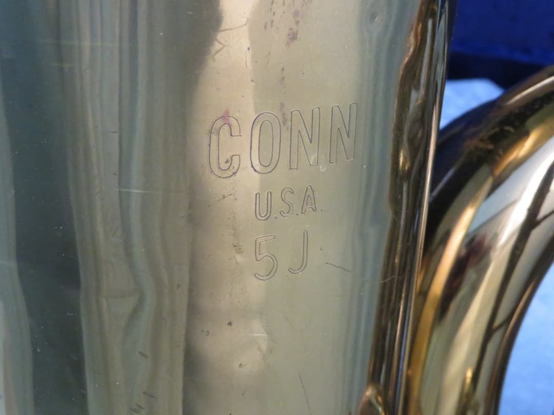 Conn BBb 5J 4 Valve Bell Up Piston Tuba Ser#402598