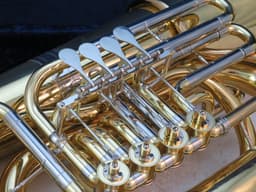 Yamaha YBB-641 4 Valve Bell Up Rotary Tuba Ser#015308 Yamaha YBB-641 4 Valve Bell Up Rotary Tuba Ser#015308