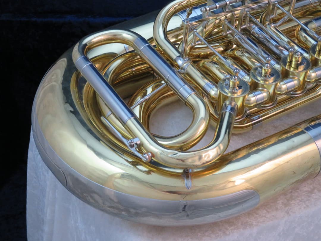 Yamaha YBB-641 4 Valve Bell Up Rotary Tuba Ser#015308