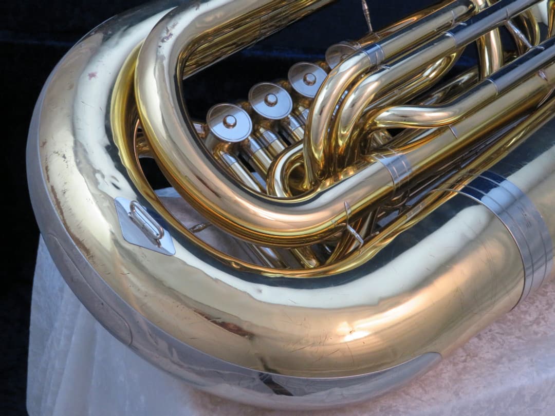 Yamaha YBB-641 4 Valve Bell Up Rotary Tuba Ser#015308