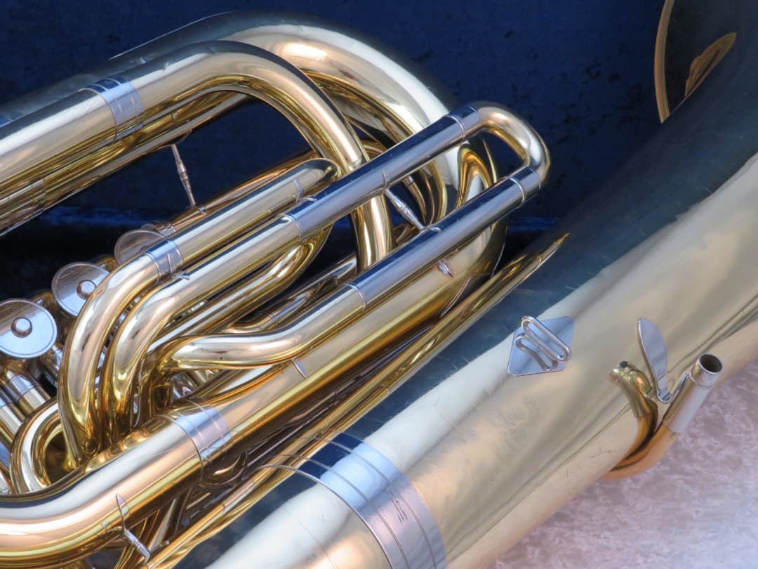 Yamaha YBB-641 4 Valve Bell Up Rotary Tuba Ser#015308