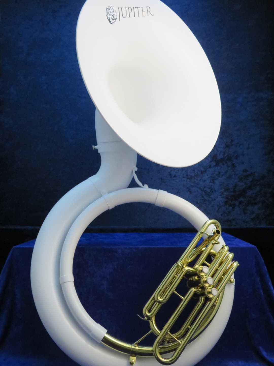 Jupiter JSP 1000 BBb 3 Valve Fiberglass Sousaphone Serial #VC50052