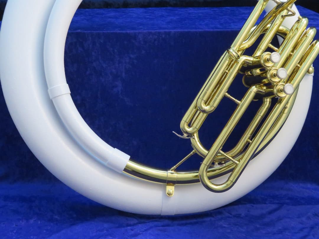 Jupiter JSP 1000 BBb 3 Valve Fiberglass Sousaphone Serial #VC50052