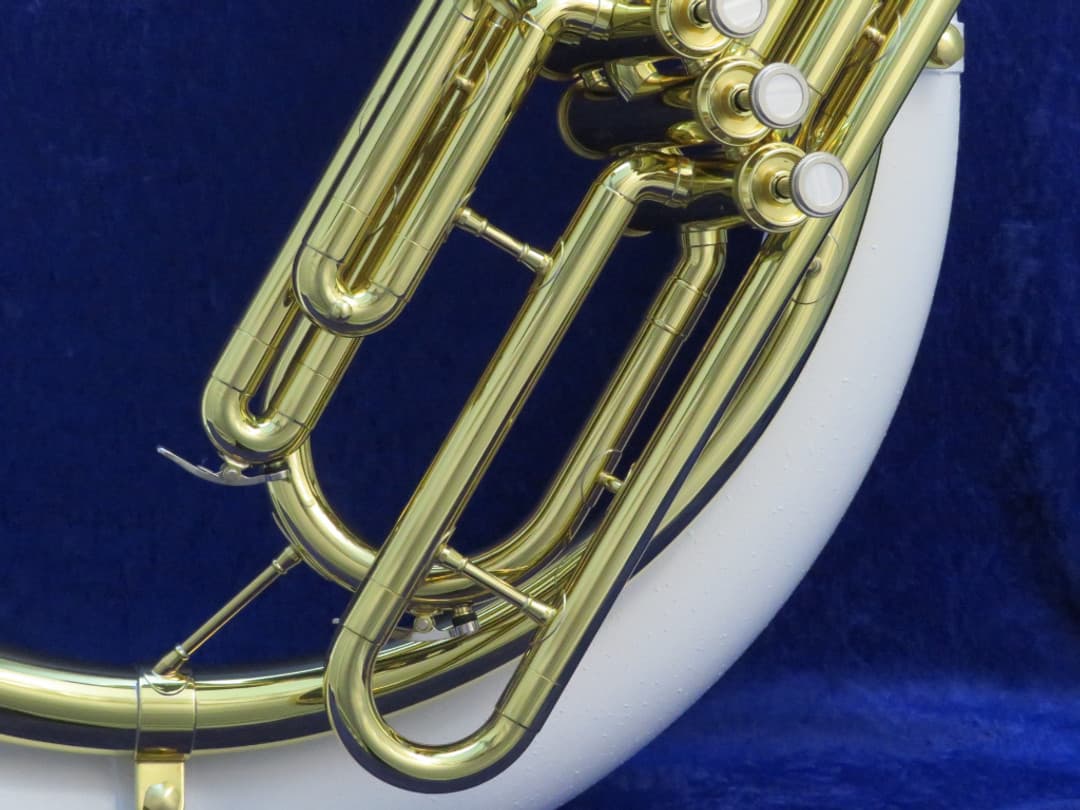 Jupiter JSP 1000 BBb 3 Valve Fiberglass Sousaphone Serial #VC50052