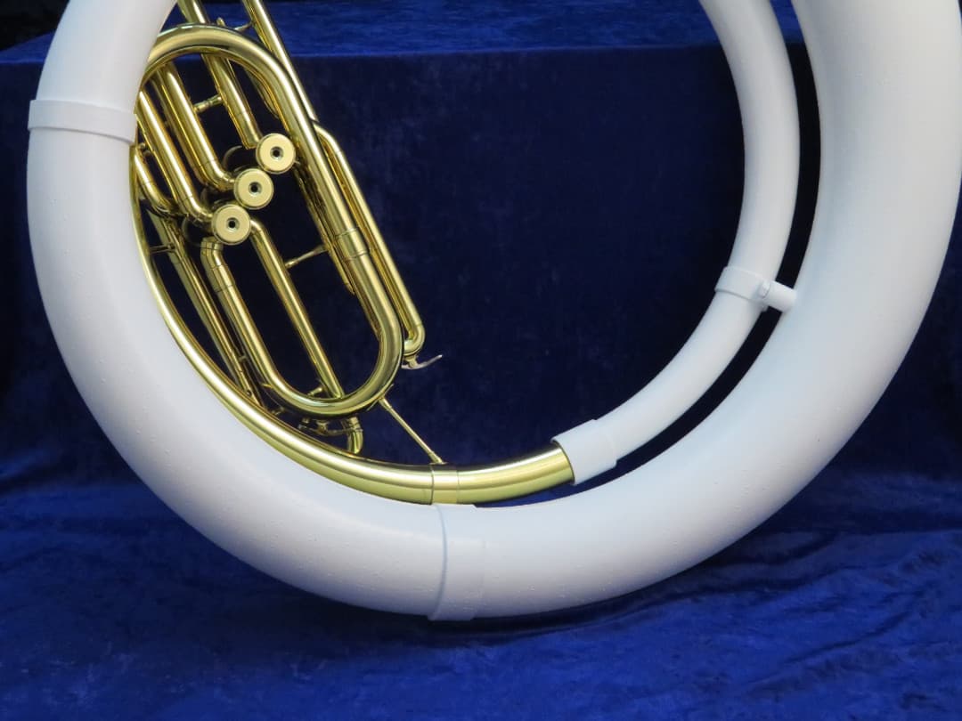 Jupiter JSP 1000 BBb 3 Valve Fiberglass Sousaphone Serial #VC50052
