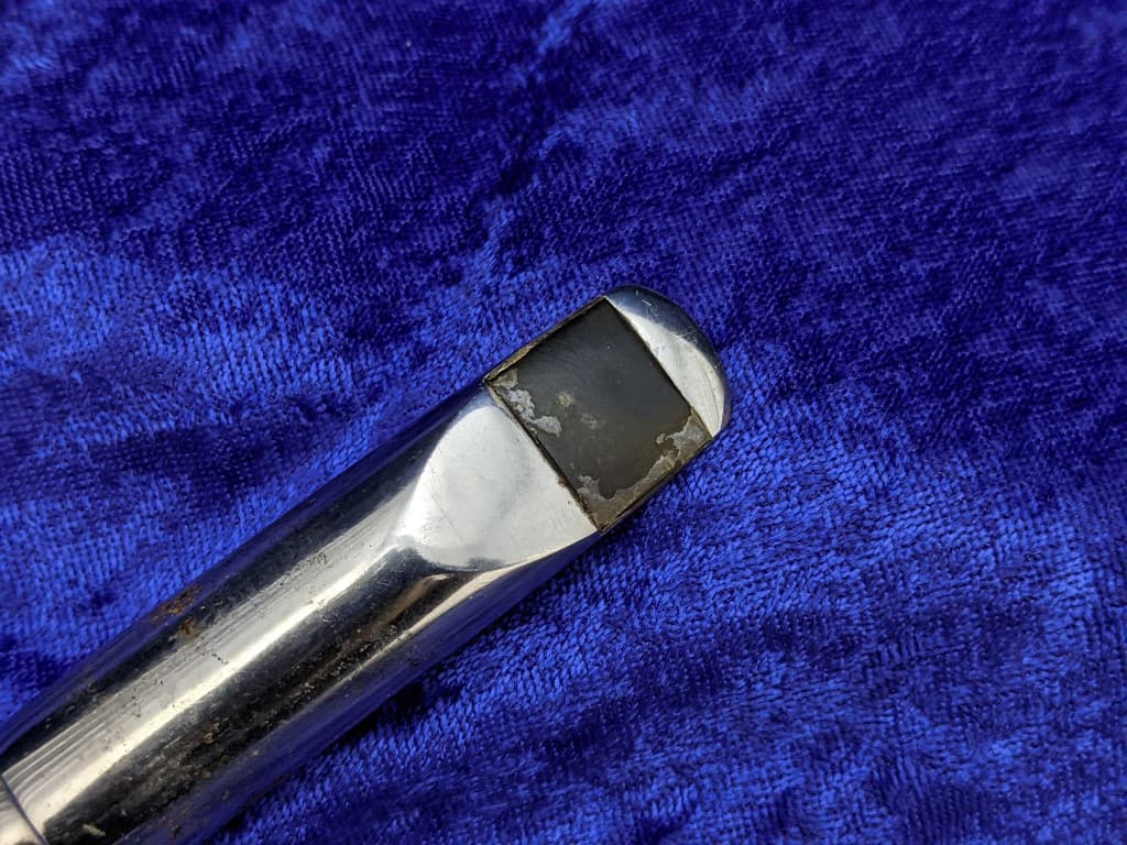 Berg Larsen 95/2 Offset M Metal Tenor Saxophone Mouthpiece Serial #isi9331-7
