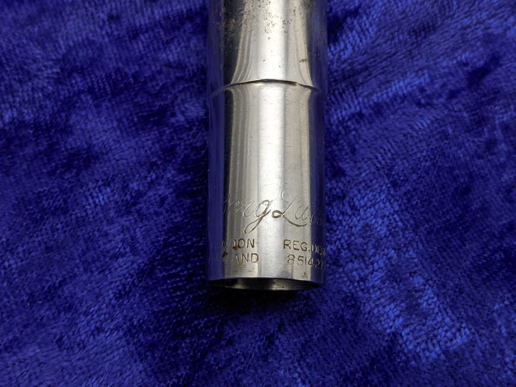 Berg Larsen 95/2 Offset M Metal Tenor Saxophone Mouthpiece Serial #isi9331-7