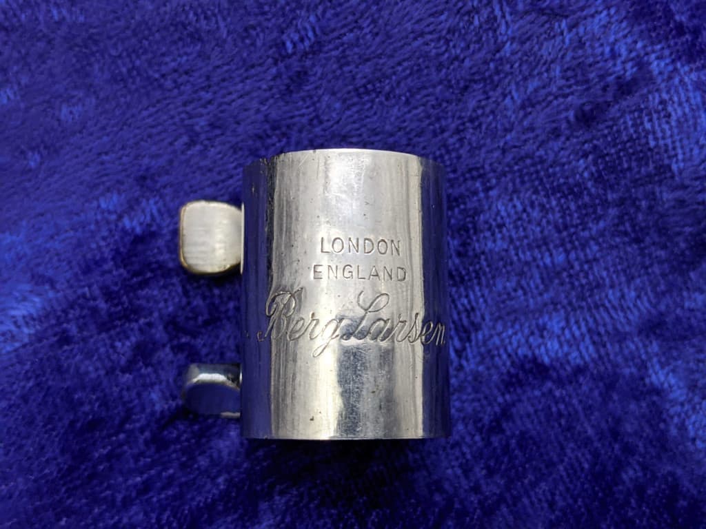 Berg Larsen 95/2 Offset M Metal Tenor Saxophone Mouthpiece Serial #isi9331-7
