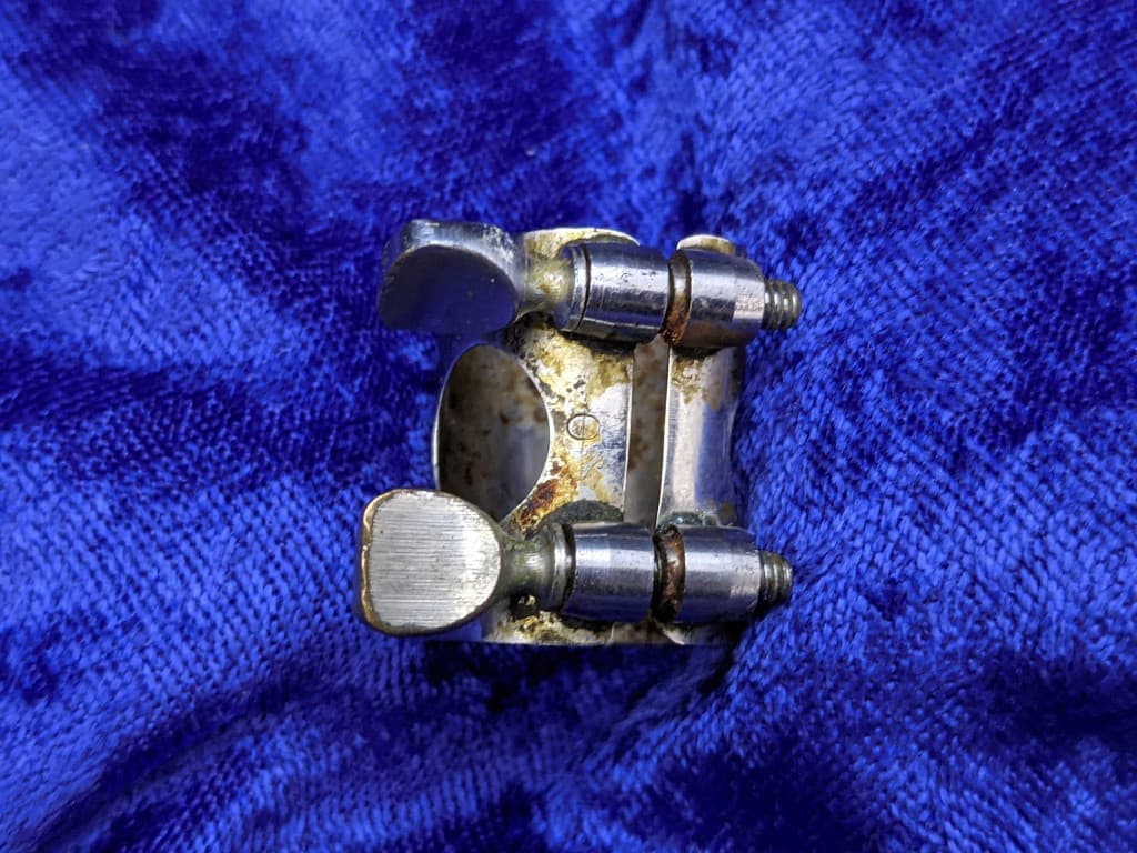 Berg Larsen 95/2 Offset M Metal Tenor Saxophone Mouthpiece Serial #isi9331-7