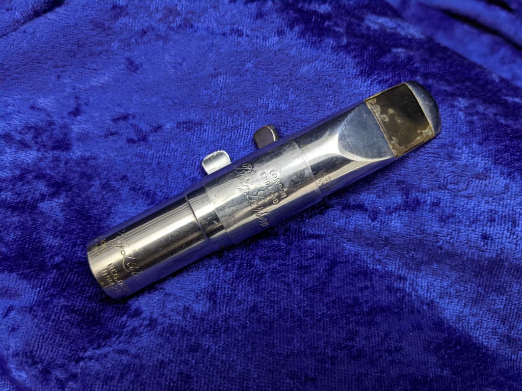 Berg Larsen 95/2 Offset M Metal Tenor Saxophone Mouthpiece Serial #isi9331-7