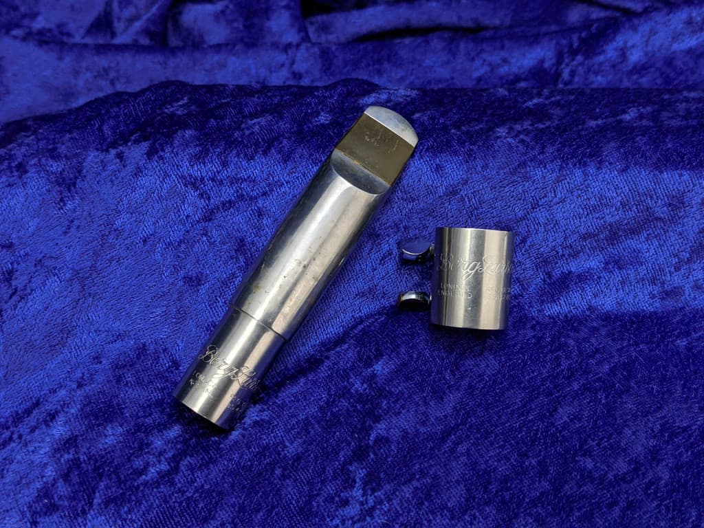 Berg Larsen 100/2 M Metal Tenor Saxophone Mouthpiece Serial #isi9331-6 Berg Larsen 100/2 M Metal Tenor Saxophone Mouthpiece Serial #isi9331-6