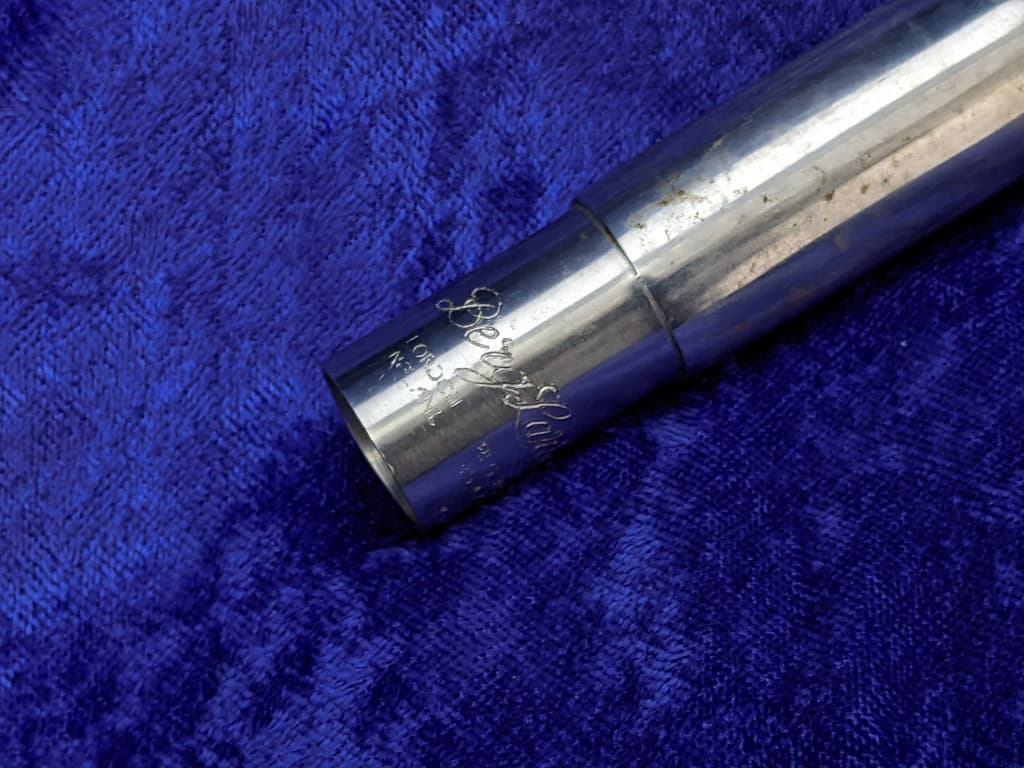 Berg Larsen 100/2 M Metal Tenor Saxophone Mouthpiece Serial #isi9331-6