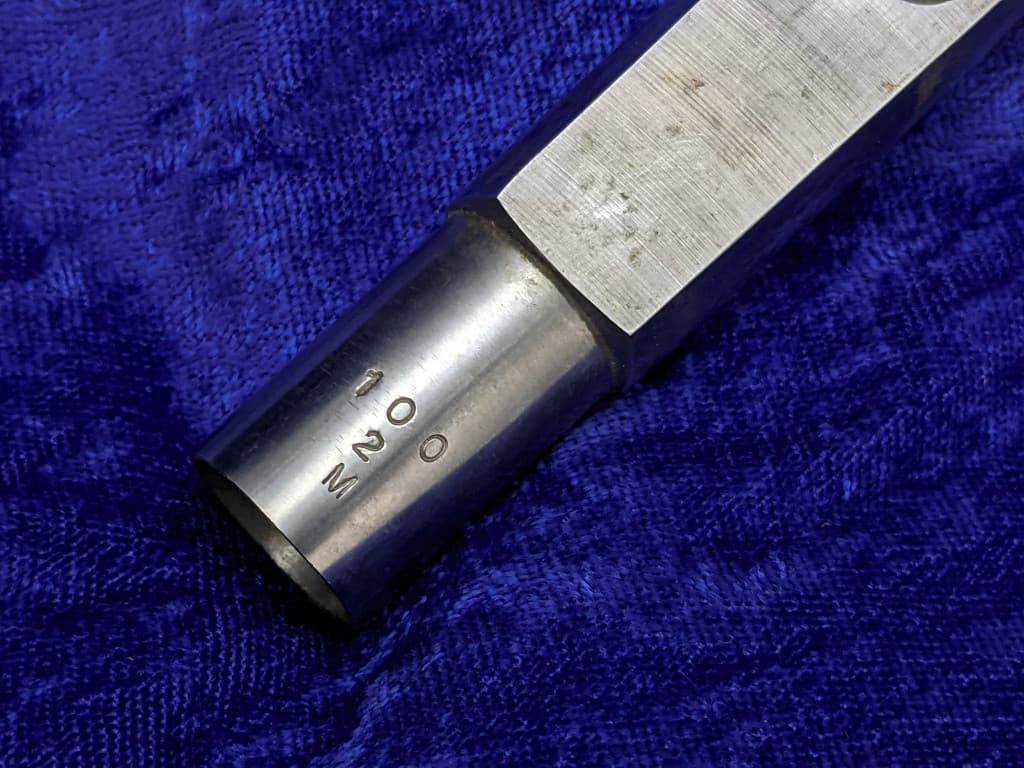 Berg Larsen 100/2 M Metal Tenor Saxophone Mouthpiece Serial #isi9331-6