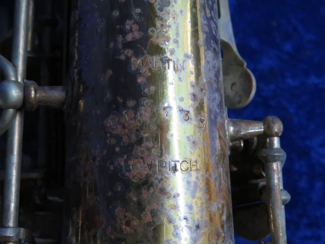Martin Handcraft Alto Saxophone Serial #118733