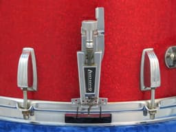 Ludwig 10 x 14 Sparkle Red Pearl Wood Marching Snare Drum 1970 Serial #782899 Ludwig 10 x 14 Sparkle Red Pearl Wood Marching Snare Drum 1970 Serial #782899