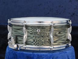 Premier 5.5 x 14 Oyster Wood Snare Drum Serial #5806 Premier 5.5 x 14 Oyster Wood Snare Drum Serial #5806