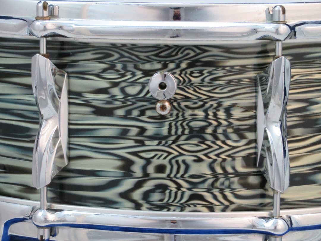 Premier 5.5 x 14 Oyster Wood Snare Drum Serial #5806