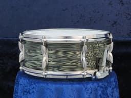 Premier 5.5 x 14 Oyster Wood Snare Drum Serial #5806 Premier 5.5 x 14 Oyster Wood Snare Drum Serial #5806